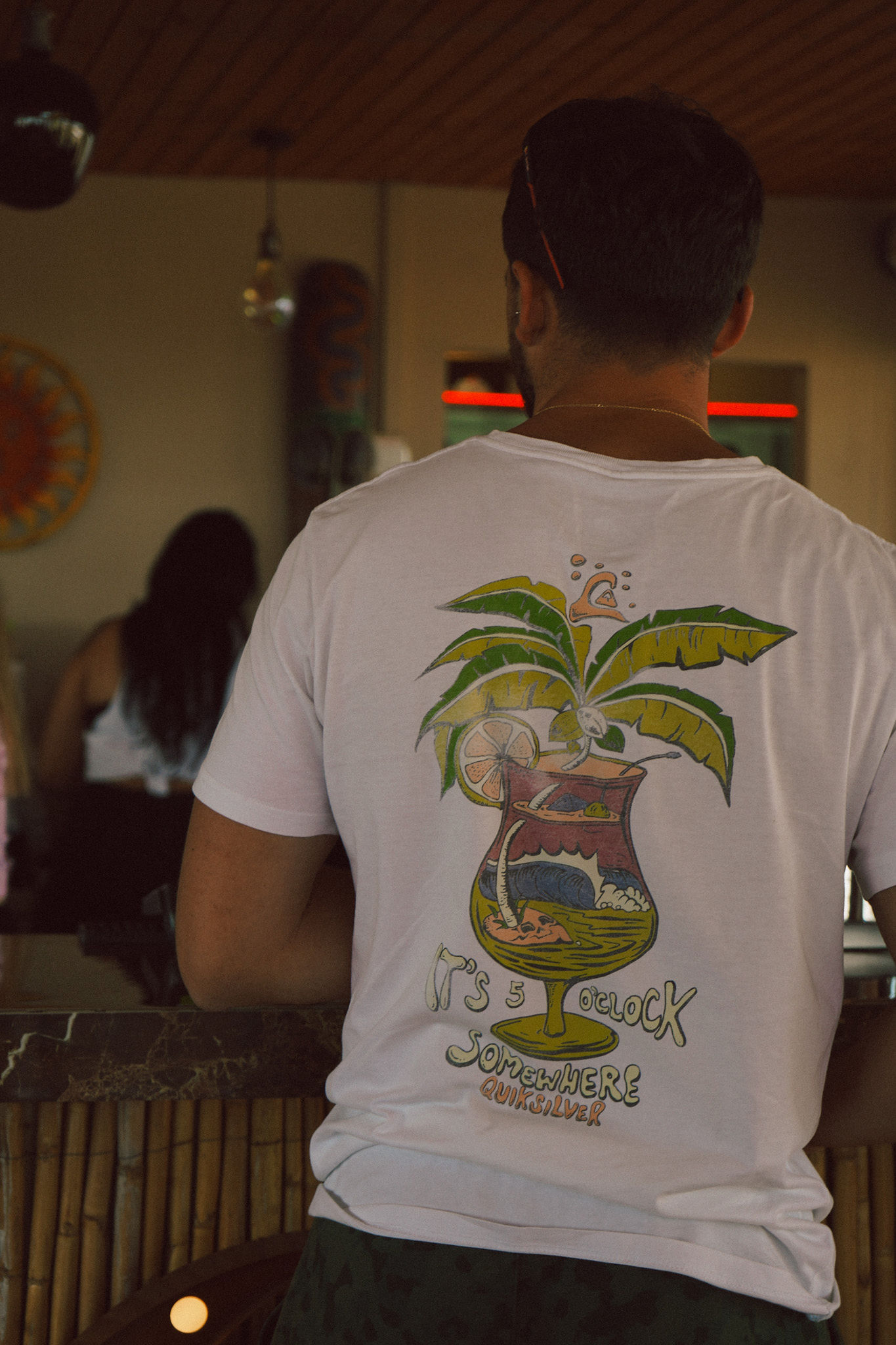 Sunset seating by the shore