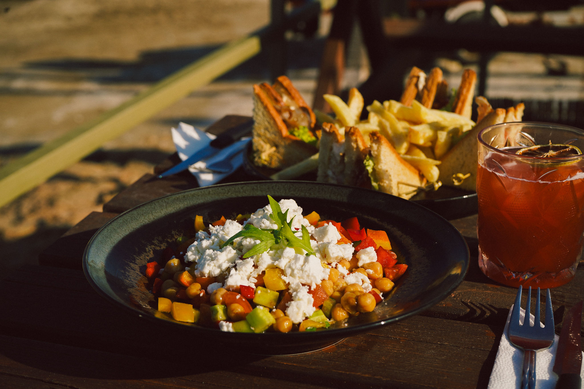 DJ booth ready for the night